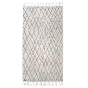 Cotton bathroom rug