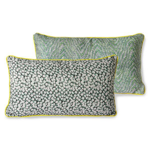 DORIS for HKliving - printed pillow green